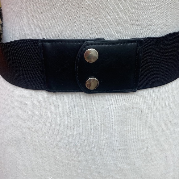 🍁309-You Are Rad ❤️ Vintage 80s Infinity Braided Cinch Belt - Picture 4 of 5